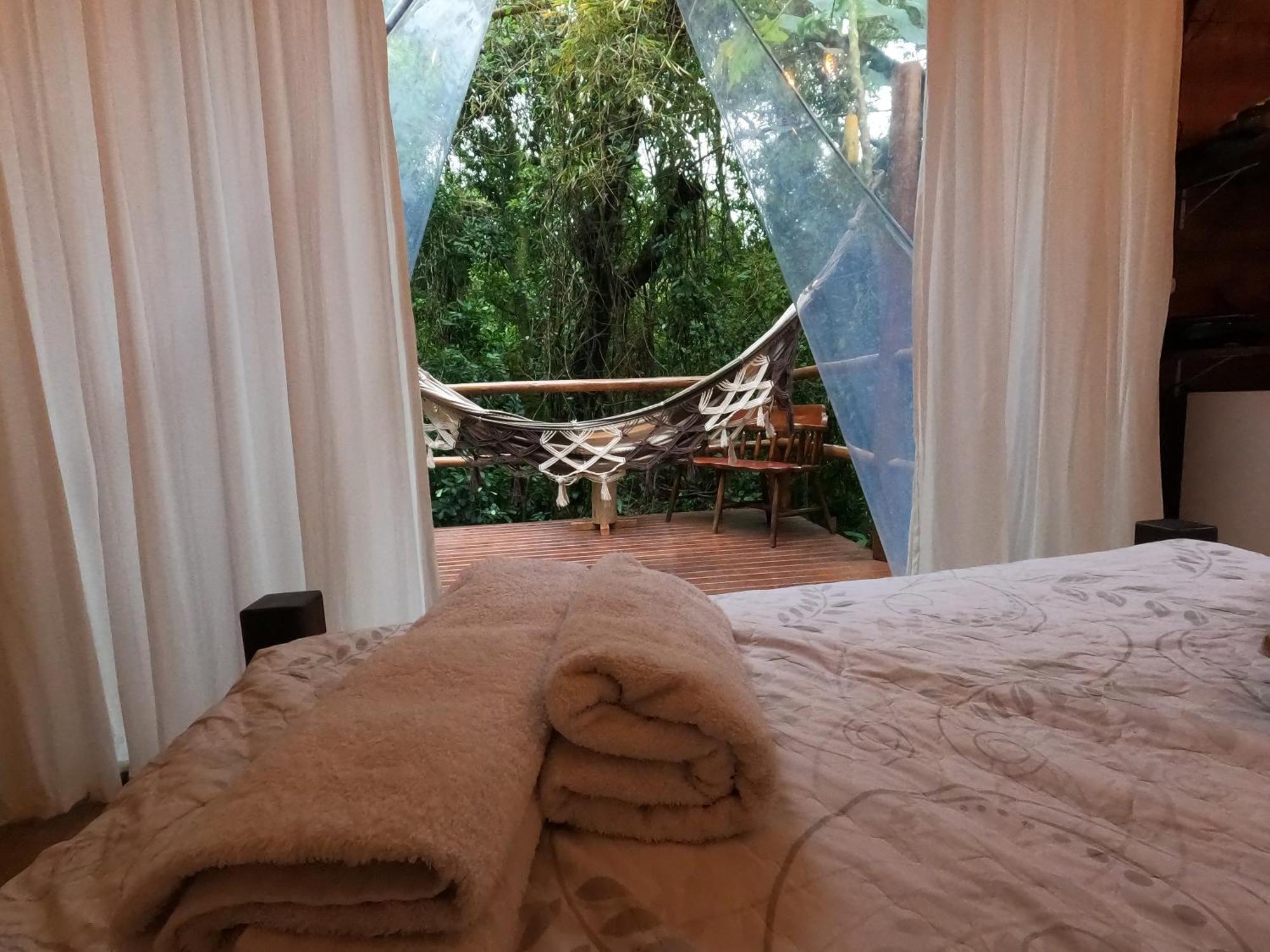 Bangalo Na Acqua Jungle Lodge Abraão Kültér fotó