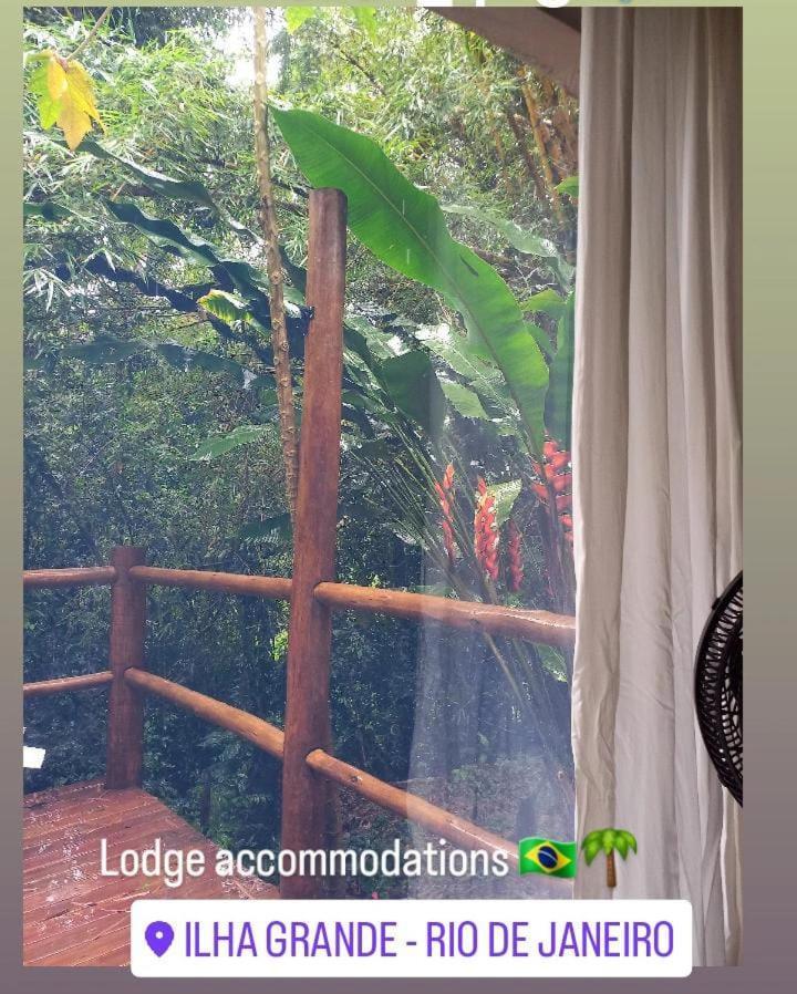 Bangalo Na Acqua Jungle Lodge Abraão Kültér fotó